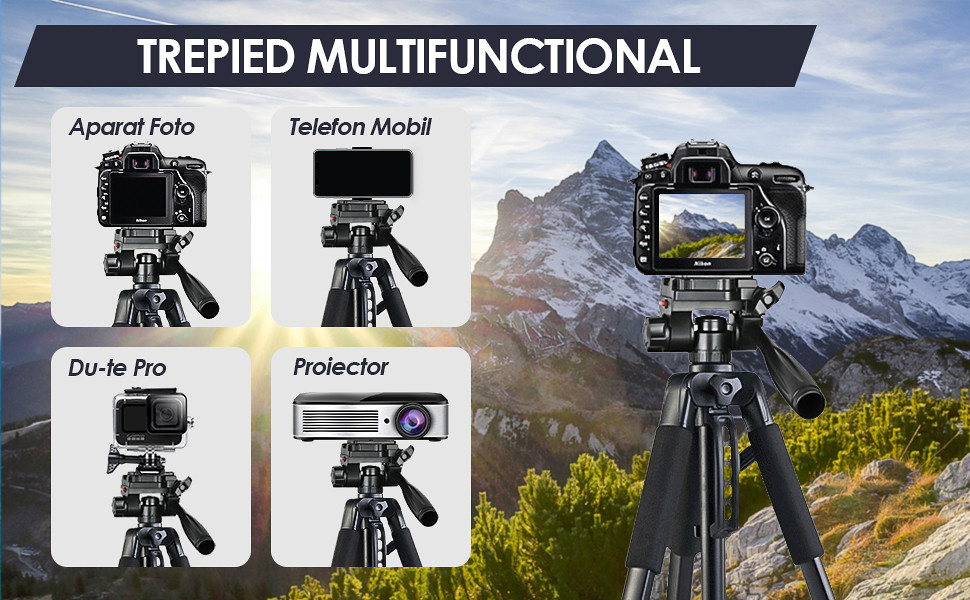 Trepied Foto Telescopic